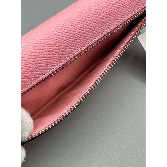 Coach CH809 Flower Pink Wyn Soft Slim Full Size Wallet NWT - Picture 7 of 12